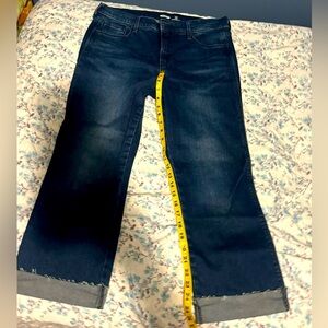 Old Navy high rise flare ankle jeans